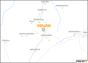 map of Panjpāi