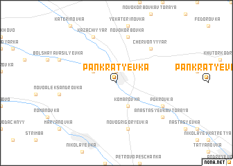 map of Pankratʼyevka