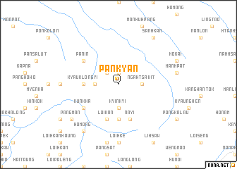map of Pankyan