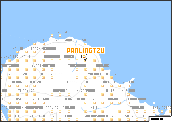 map of Pan-ling-tzu