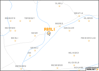 map of Panlı