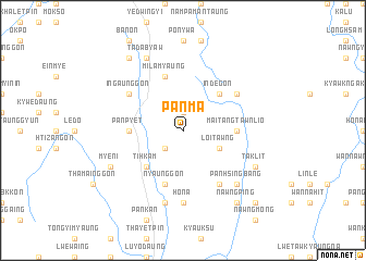map of Panma