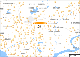 map of P\