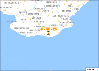 map of Pannara