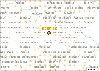 map of Pannila