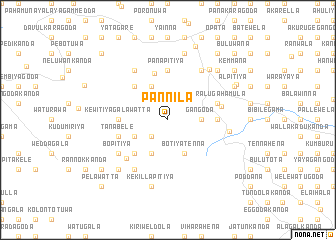 map of Pannila