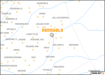 map of Pannīwāla