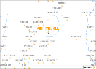 map of Pannyogale