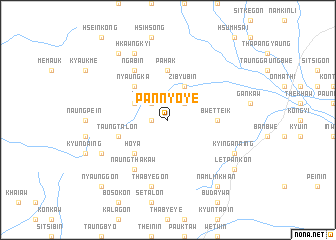 map of Pan-nyo-ye