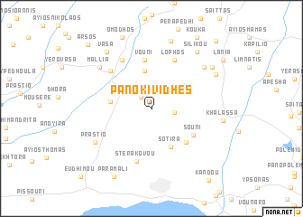 map of Pano Kividhes