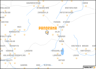 map of Panórama