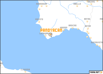 map of Panoyacan