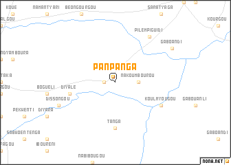 map of Panpanga