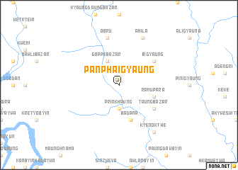 map of Panphāigyaung