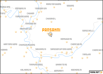 map of P\