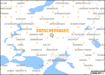 map of Panschenhagen