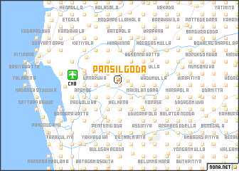 map of Pansilgoda