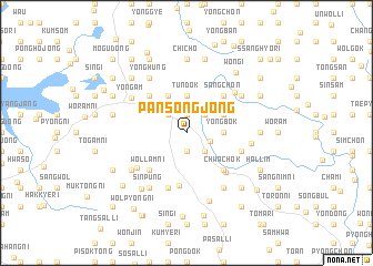 map of Pansongjŏng