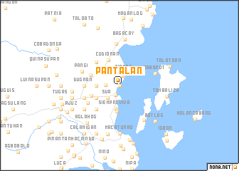 map of Pantalan