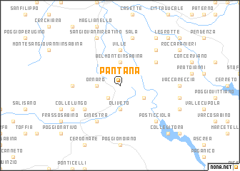 map of Pantana