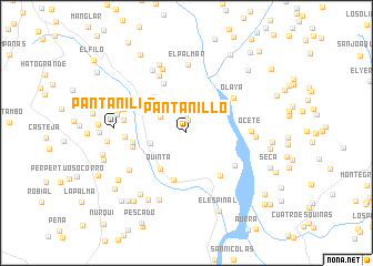 map of Pantanillo