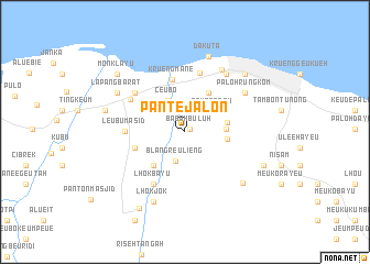 map of Pantejalon