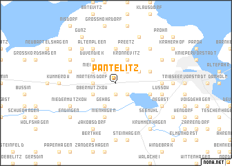 map of Pantelitz