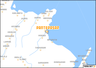 map of Pantepasar