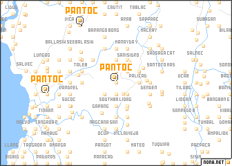 map of Pantoc