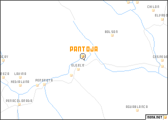 map of Pantoja