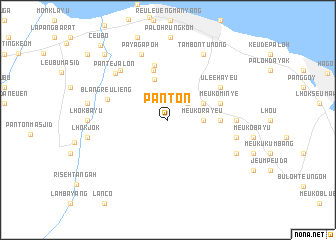 map of Panton