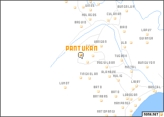 map of Pantukan