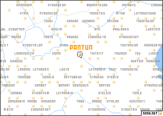 map of Pantun