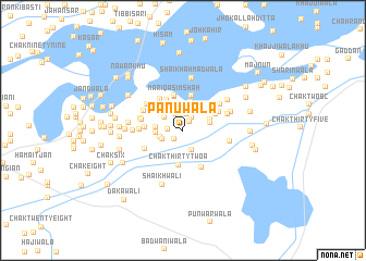 map of Pānuwāla