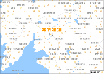 map of Panyang-ni