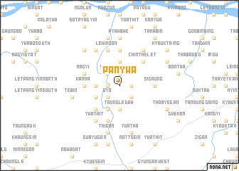 map of Panywa