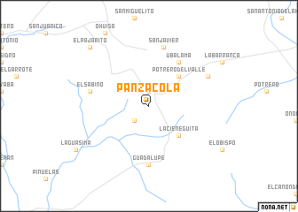 map of Panzacola