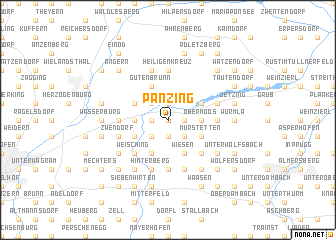map of Panzing