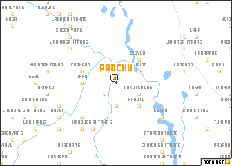 map of Paochu
