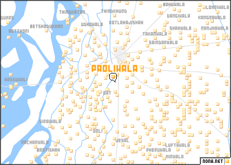 map of Pāolīwāla