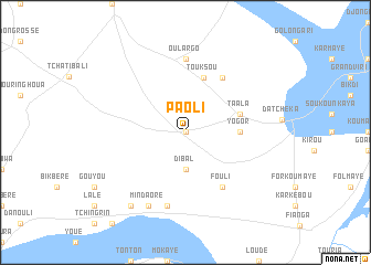 map of Paoli