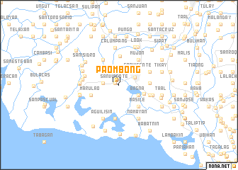 map of Paombong