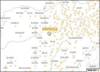 map of Papa Ige