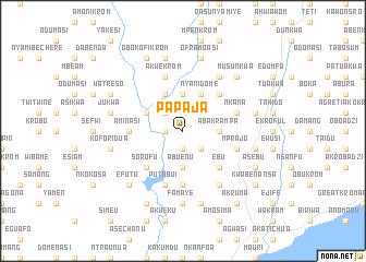 map of Papaja
