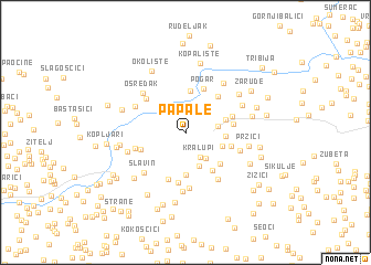 map of Papale