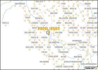 map of Papaliasen