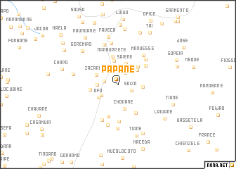 map of Papane