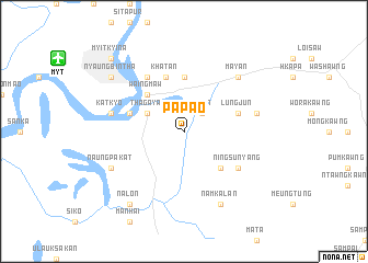 map of Papao