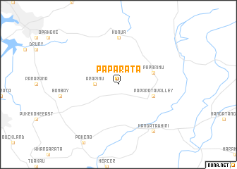 map of Paparata