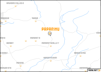 map of Paparimu